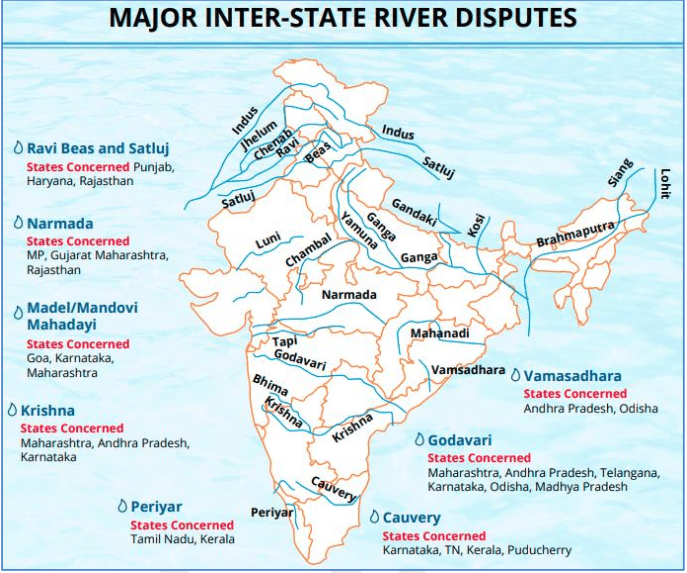 The Inter-State River Water Disputes are one of the most contentious issues in the Indian federalism today. Various Inter-State Water Disputes Tribunals have been constituted so far, but they had their own problems.