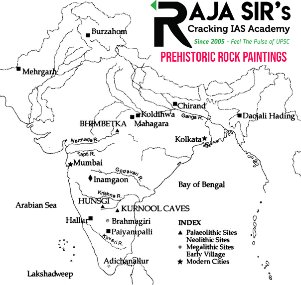 Prehistoric paintings were usually painted on rocks, and these rock carvings were referred to as Petroglyphs. The first prehistoric paintings were uncovered in Madhya Pradesh''s Bhimbetka caves. Paintings and sketches were the earliest art forms used by humans to express themselves on a cave wall as a canvas.