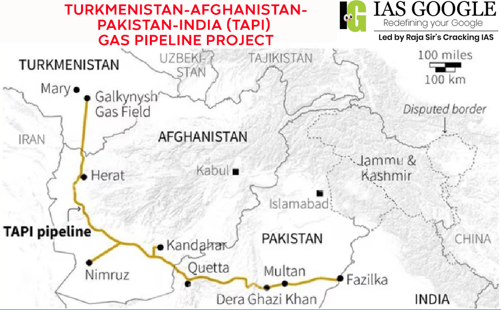 Turkmenistan-Afghanistan-Pakistan-India (TAPI) Gas Pipeline Project