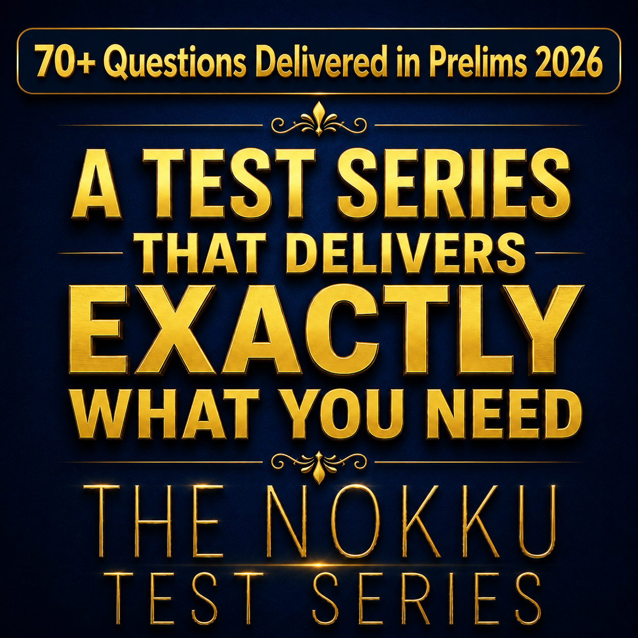 UPSC Prelims Test Series